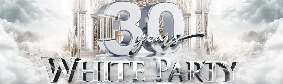 White Party Logo